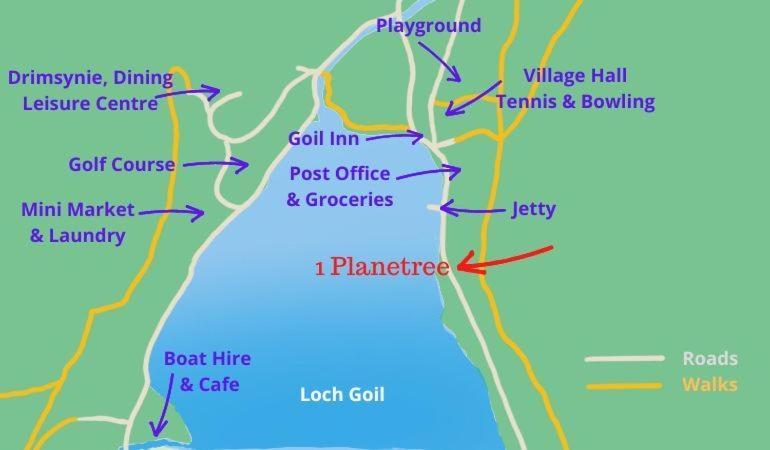 1 Planetree Cottage - Loch View Lochgoilhead Luaran gambar